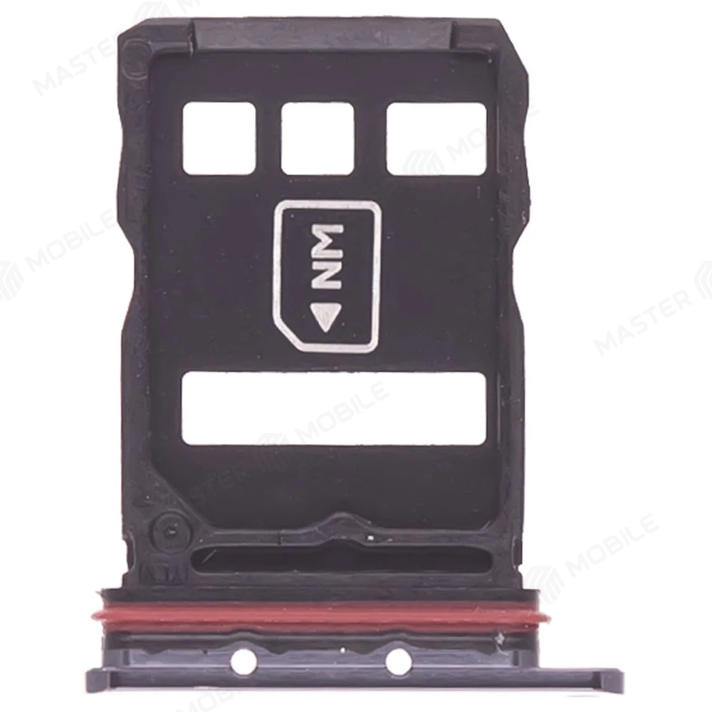 Держатель сим-карты для Huawei P50 (ABR-LX9) (черный) фото №2