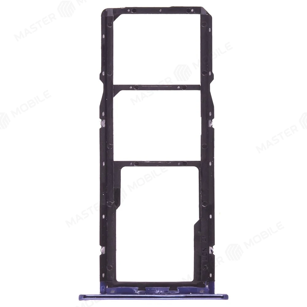 Держатель сим-карты для Huawei Honor 7A (DUA-L22) / Honor 7S / Honor 9S (DUA-LX9) / Y5 Prime 2018 (DRA-LX2) и др. (синий) фото №2