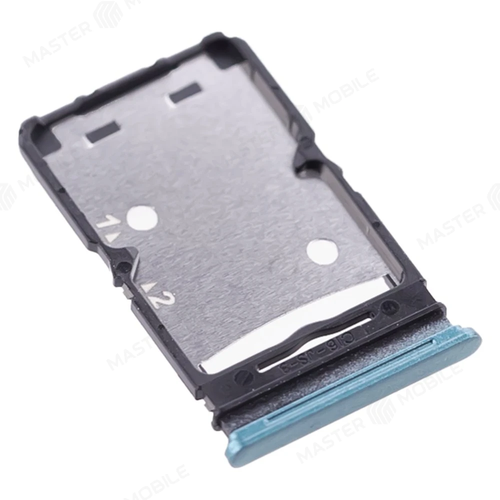 Держатель сим-карты для Tecno Camon 19 (CI6n) (зеленый) фото №3