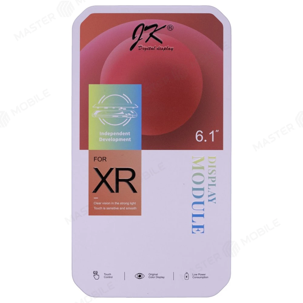 Дисплей для Apple iPhone Xr + тачскрин (черный) (JK) (In-Cell) фото №5