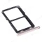 Держатель сим-карты для Huawei Honor 20 (YAL-L21) / Nova 5T (YALE-L61A) (серебристый) фото №3