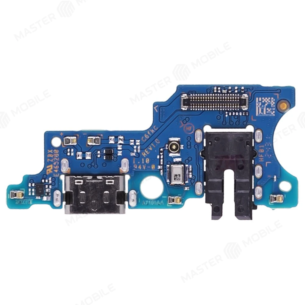 Нижняя плата для Samsung A065 Galaxy A06 с комп. + разъем зарядки + микрофон + разъем гарнитуры (ORIG100) фото №1