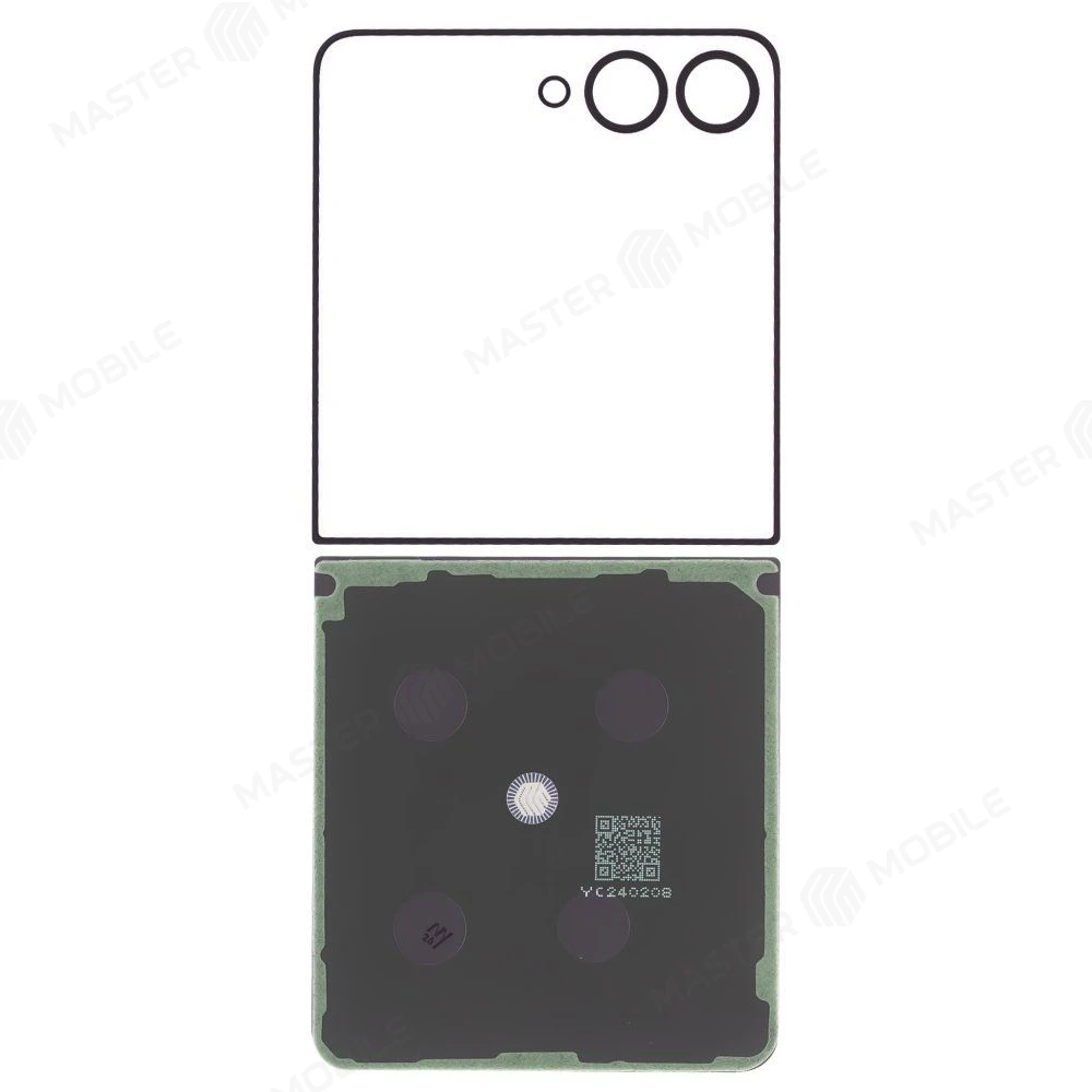 Задняя крышка для Samsung F766 Galaxy Z Flip 7 (розовый) (комплект) фото №2