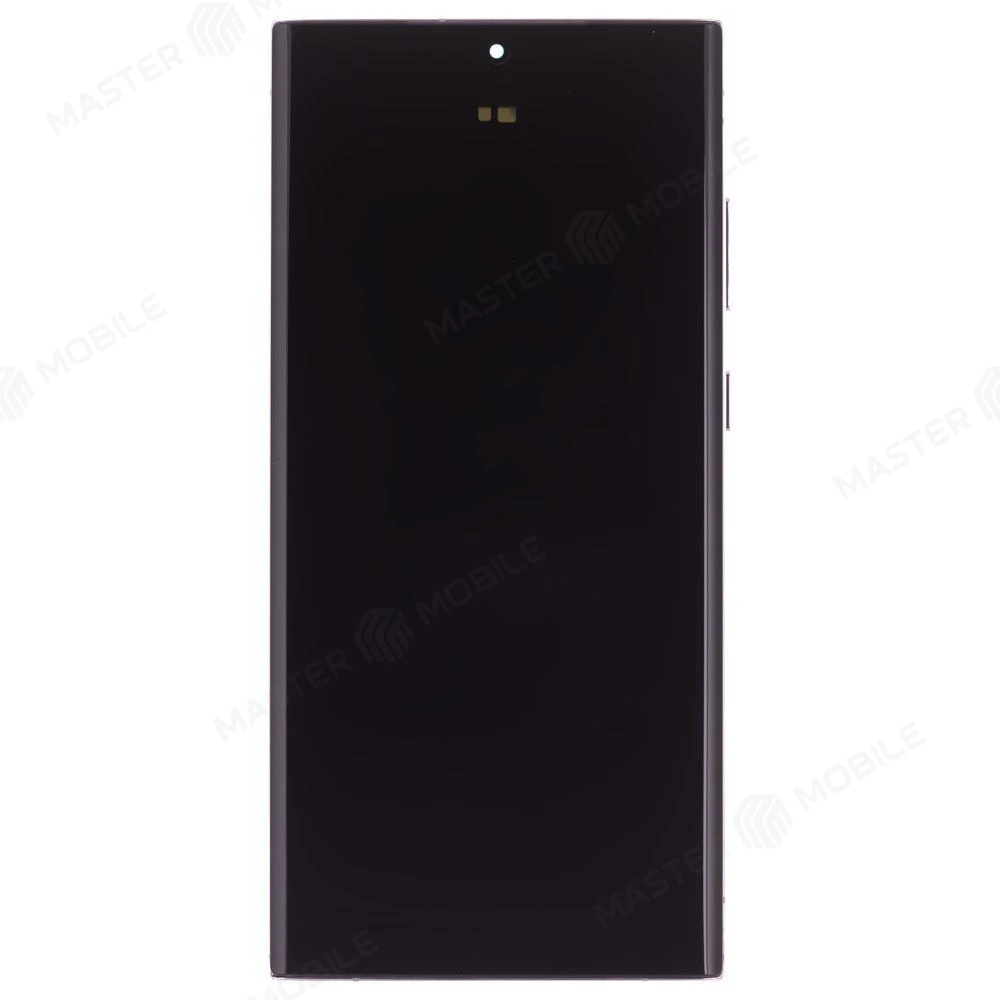 Дисплей для Samsung S918 Galaxy S23 Ultra + тачскрин (розовый) (в рамке) (OLED) (Full Size) фото №1