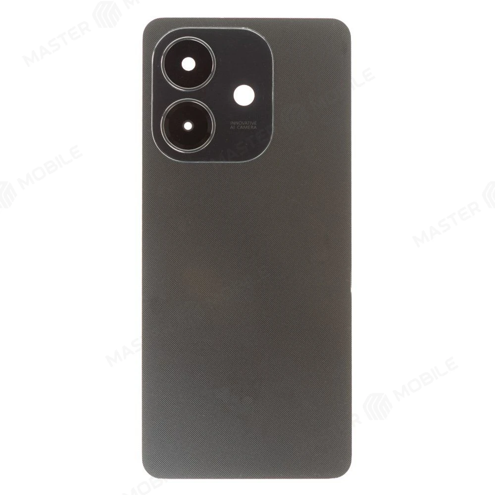 Задняя крышка для OPPO A3 4G (2024) (CPH2669) (черный) (в сборе со стеклом камеры) фото №1