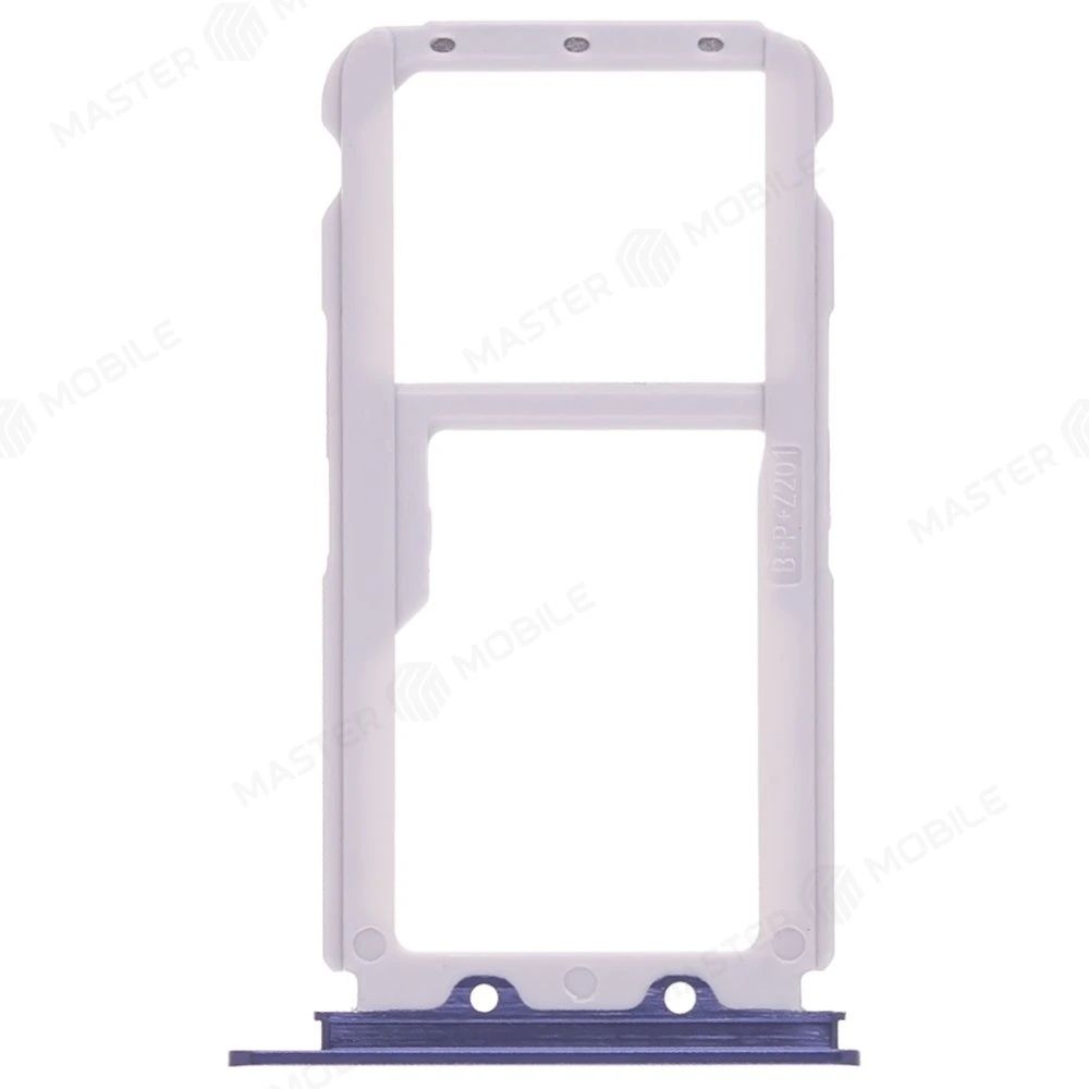 Держатель сим-карты для Huawei Nova 2 (PIC-LX9) (синий) фото №2