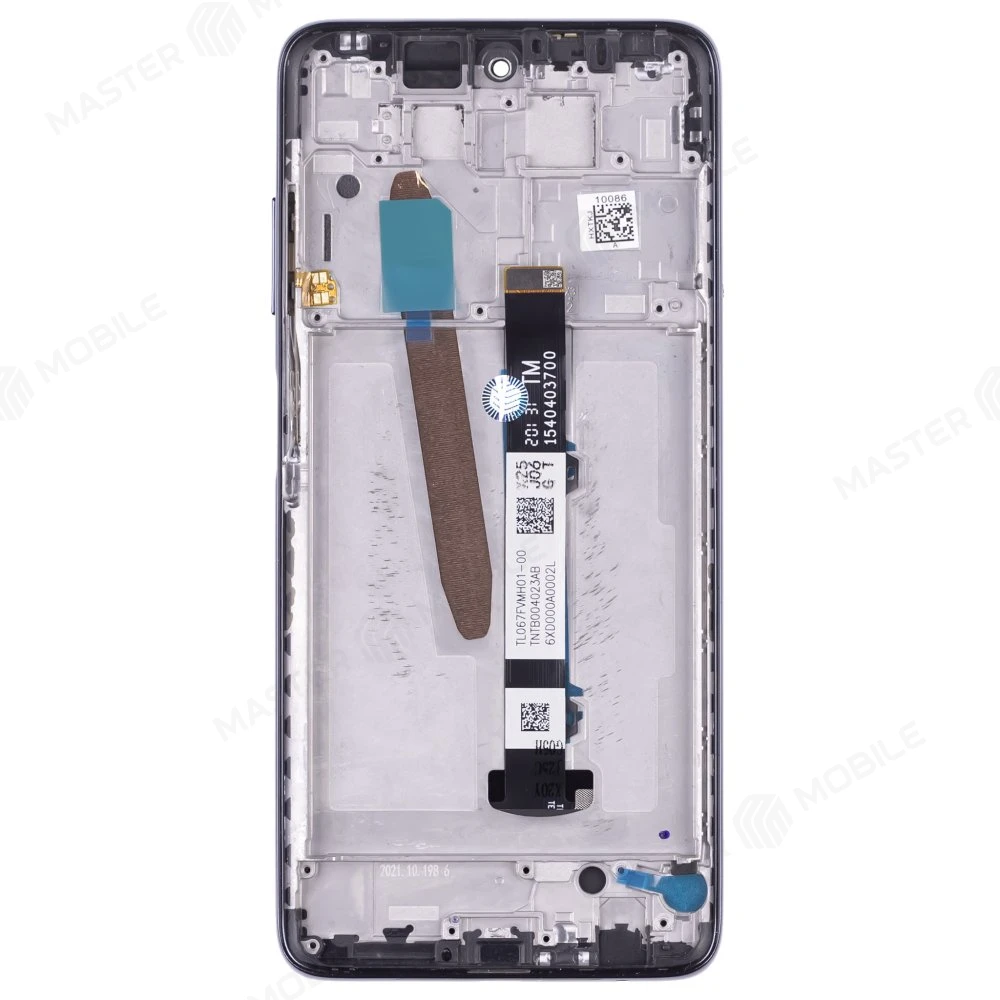 Дисплей для Xiaomi Poco X3 NFC (M2007J20CG) / Poco X3 Pro (M2102J20SG) + тачскрин (черный) (в рамке) (ORIG) фото №2