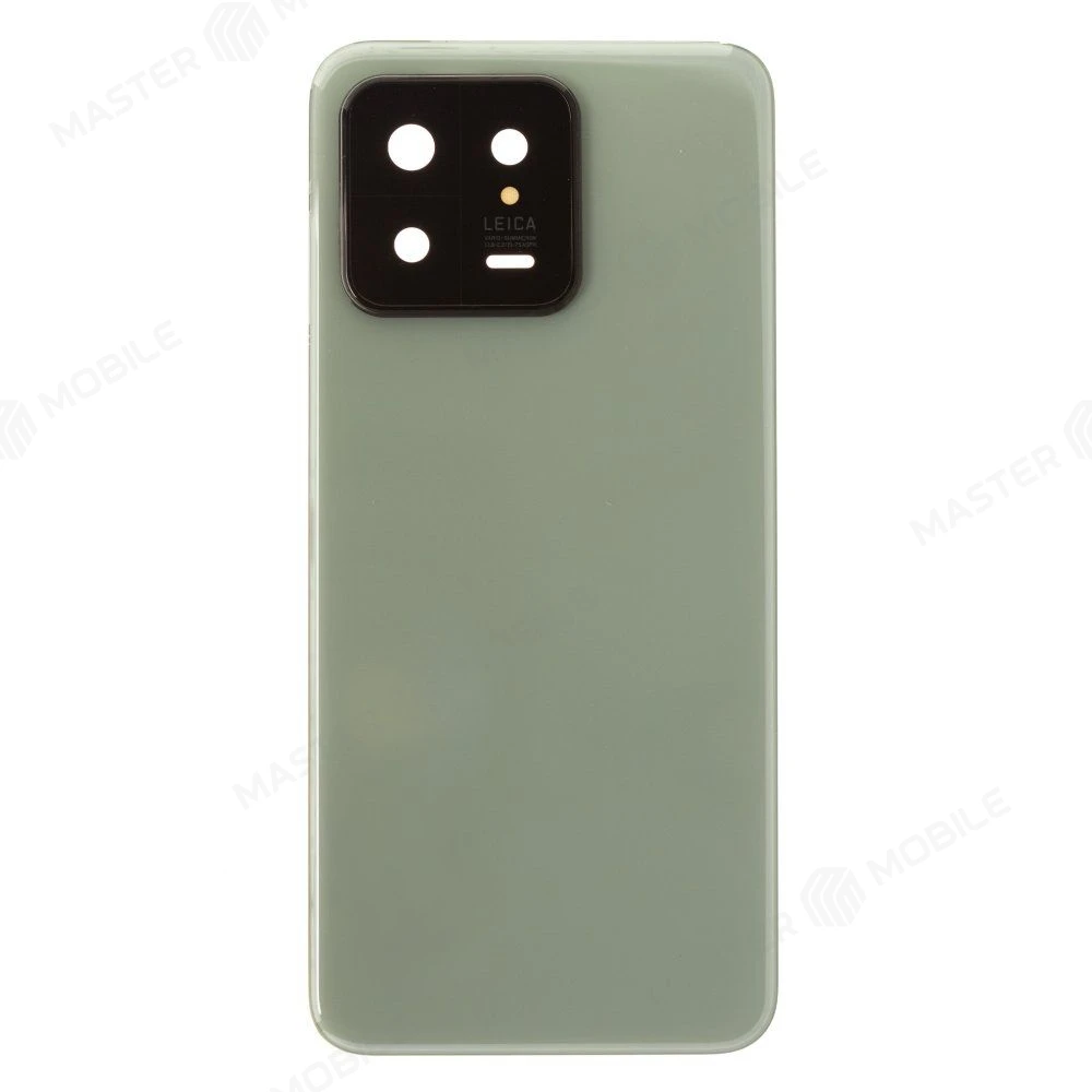 Задняя крышка для Xiaomi 13 (2211133G) (зеленый) (в сборе со стеклом камеры) (ORIG100)  фото №1