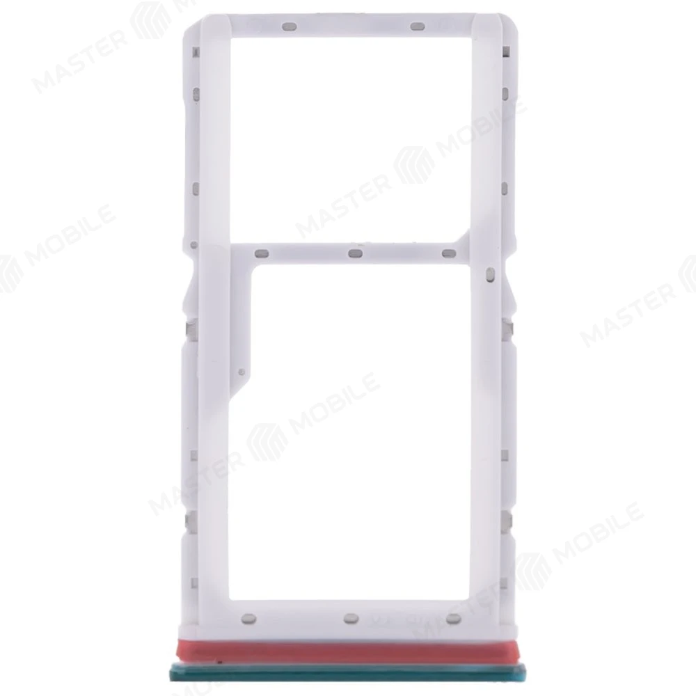 Держатель сим-карты для Xiaomi Redmi Note 8 Pro (M1906G7G) (зеленый)  фото №2