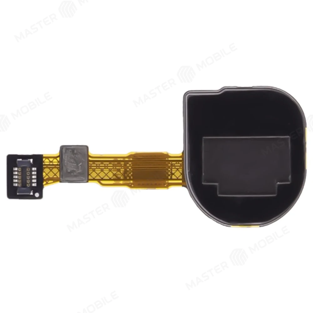 Шлейф для Samsung A115 Galaxy A11 комп. + сканер отпечатка пальца (черный)  фото №2