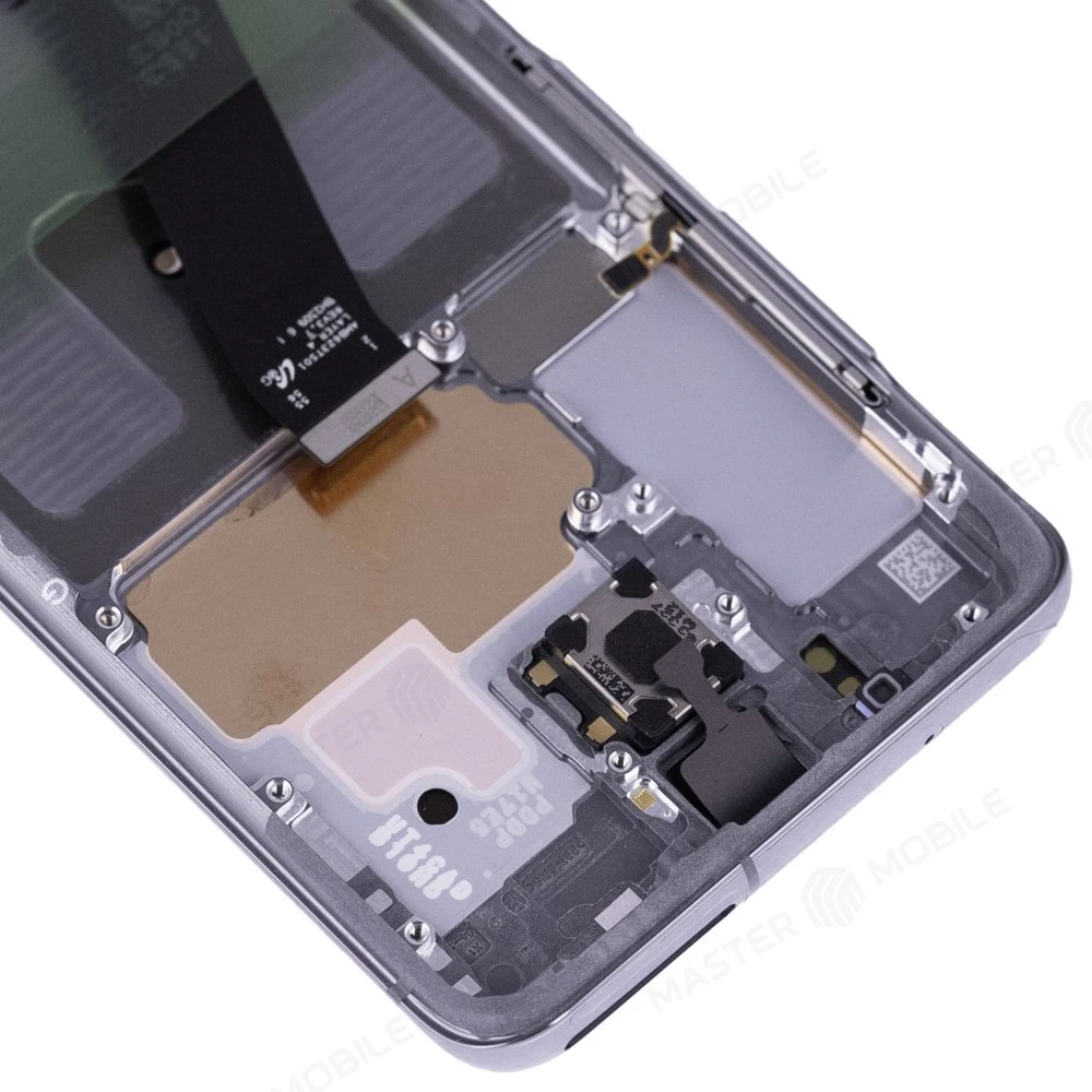 Дисплей для Samsung G980 Galaxy S20 + тачскрин (серый) (в рамке) (ORIG100) (возможен дефект ЛКП) фото №3