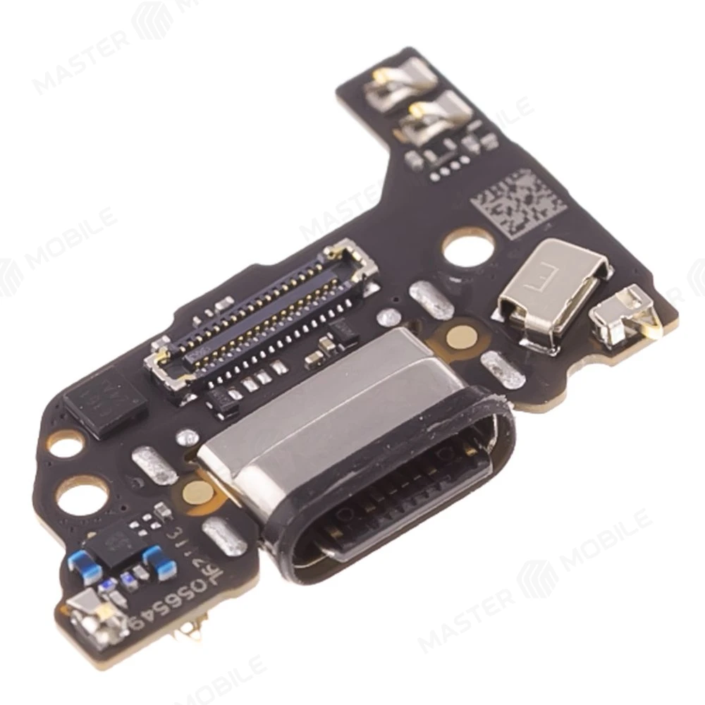 Нижняя плата для Xiaomi 11 Lite 5G NE (2109119DG) с комп. + разъем зарядки + микрофон (ORIG100)  фото №3