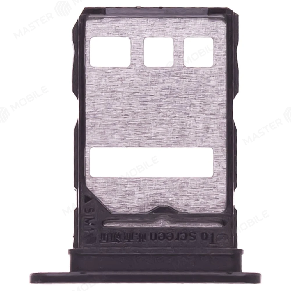 Держатель сим-карты для Huawei Honor X9b (ALI-NX1) (черный) фото №1