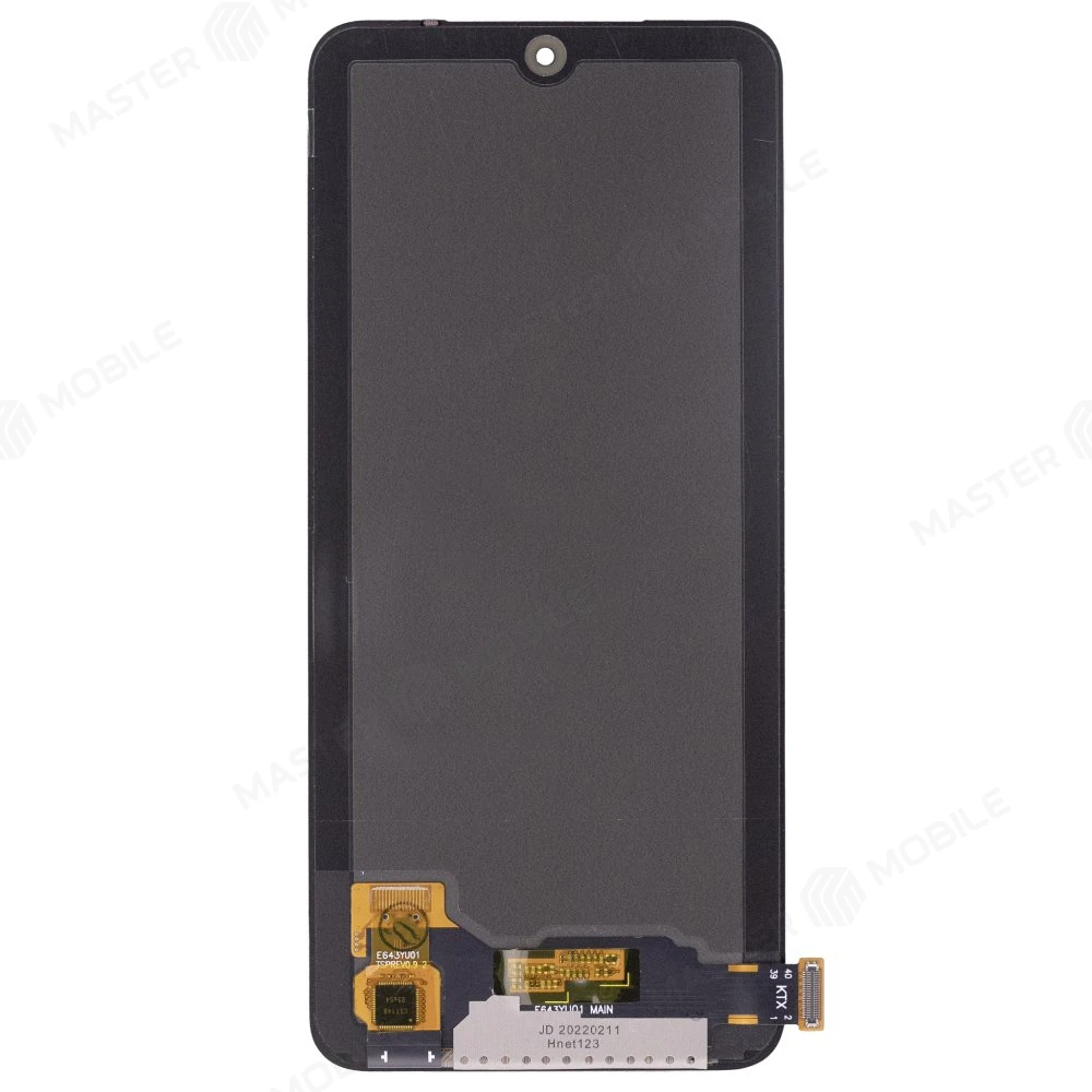 Дисплей для Xiaomi Redmi Note 10 4G (M2101K7AG) / Redmi Note 10S (M2101K7BG) / Poco M5s (2207117BPG) + тачскрин (черный) (OLED) фото №2