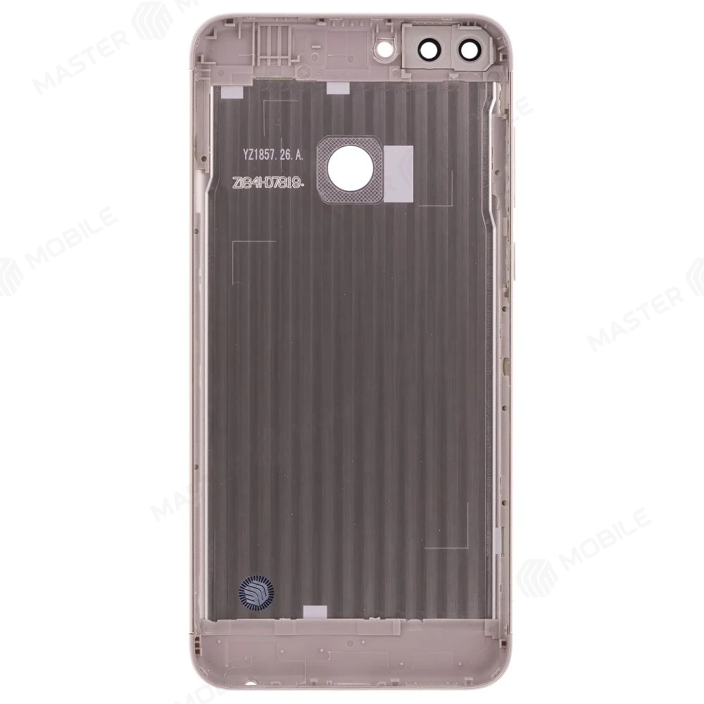 Задняя крышка для Huawei P Smart (FIG-LX1) (золотистый) (в сборе со стеклом камеры) фото №2