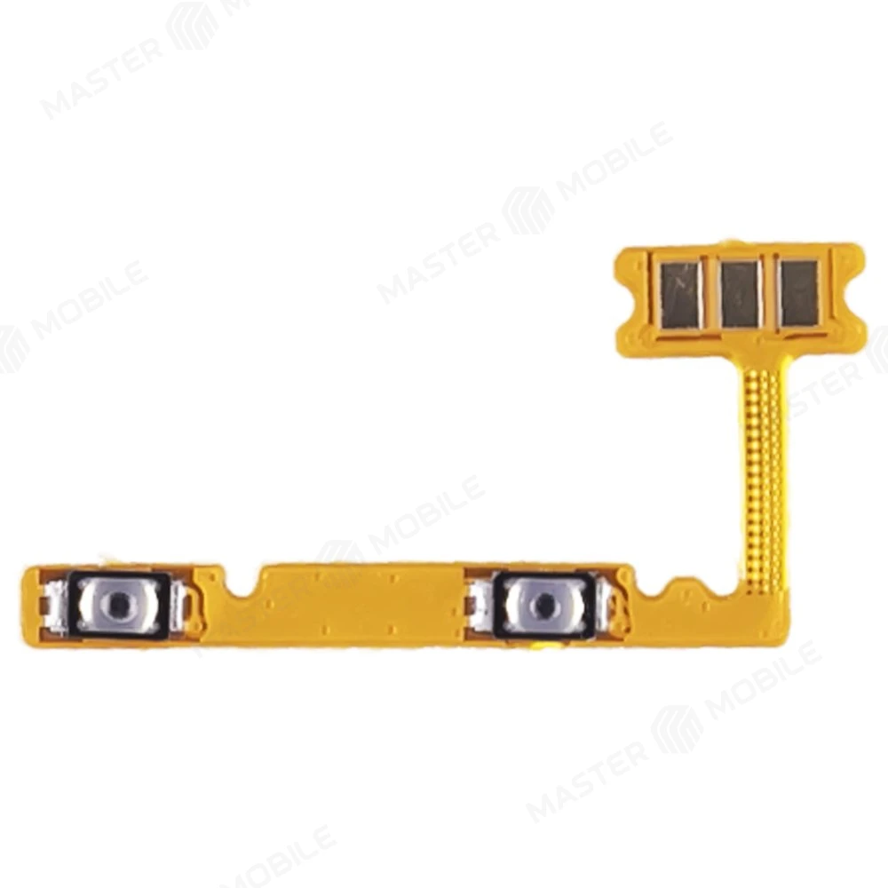 Шлейф для Realme 5 (RMX1927) / Realme C3 (RMX2020) с комп. (на кнопки громкости)  фото №1