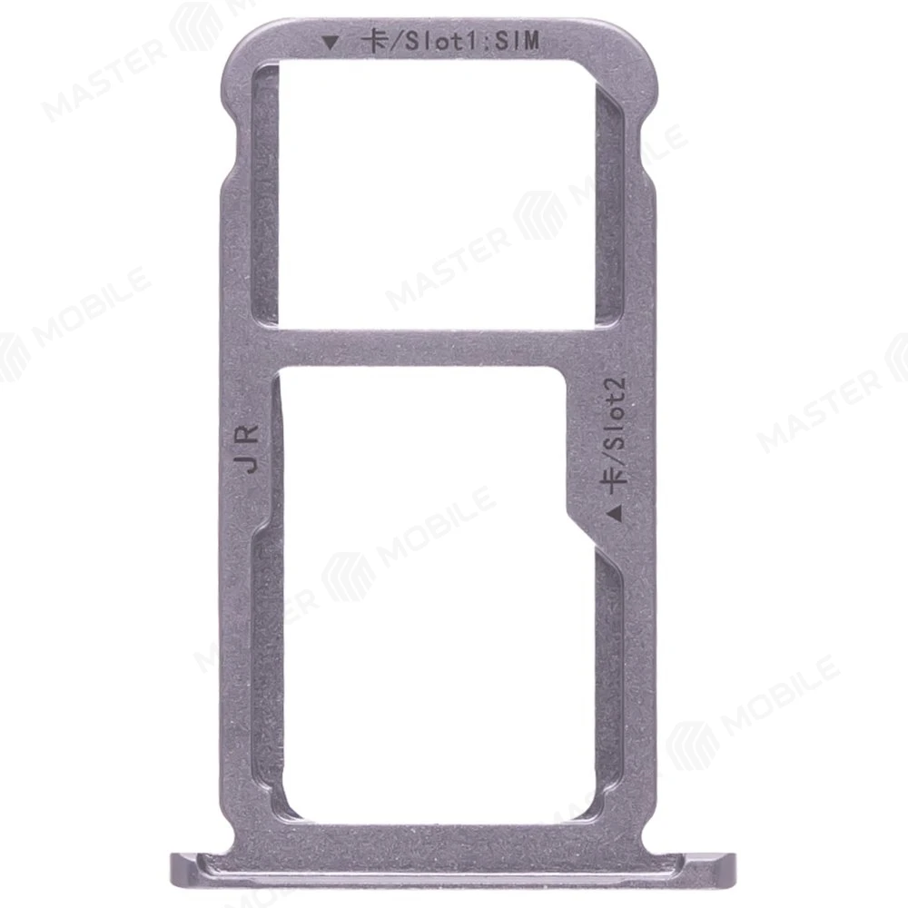 Держатель сим-карты для Huawei Honor 6X (BLN-L21) / GR5 2017 (BLL-L23) (серый) фото №1