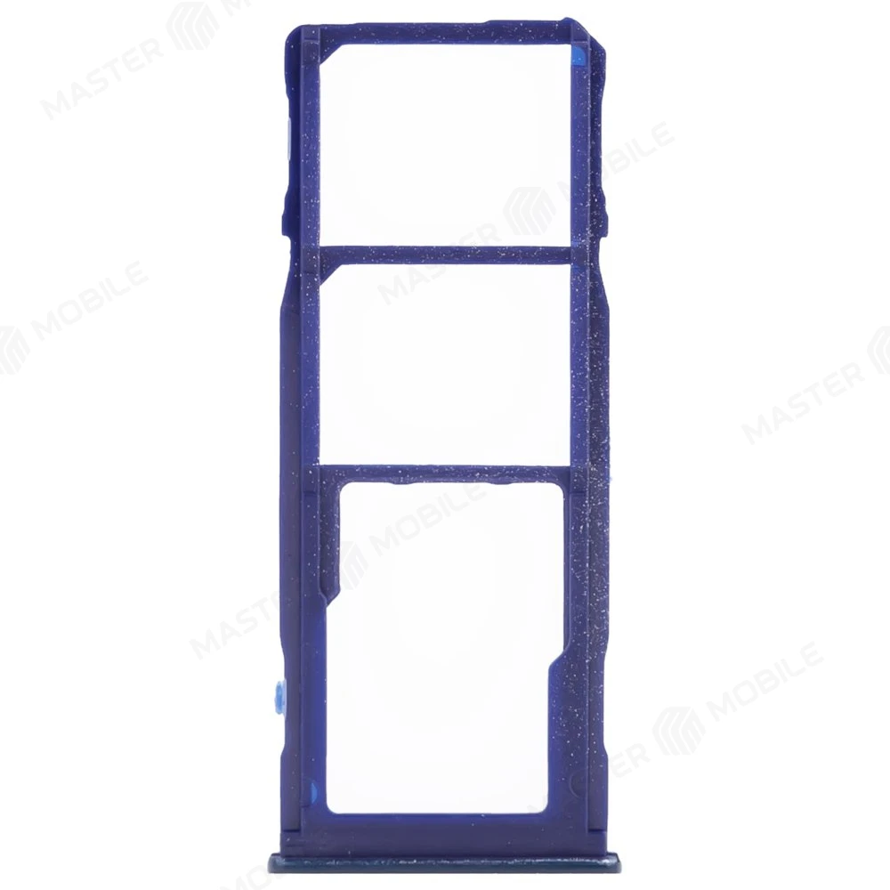 Держатель сим-карты для Samsung M215 Galaxy M21 / M307 Galaxy M30s (синий) фото №2