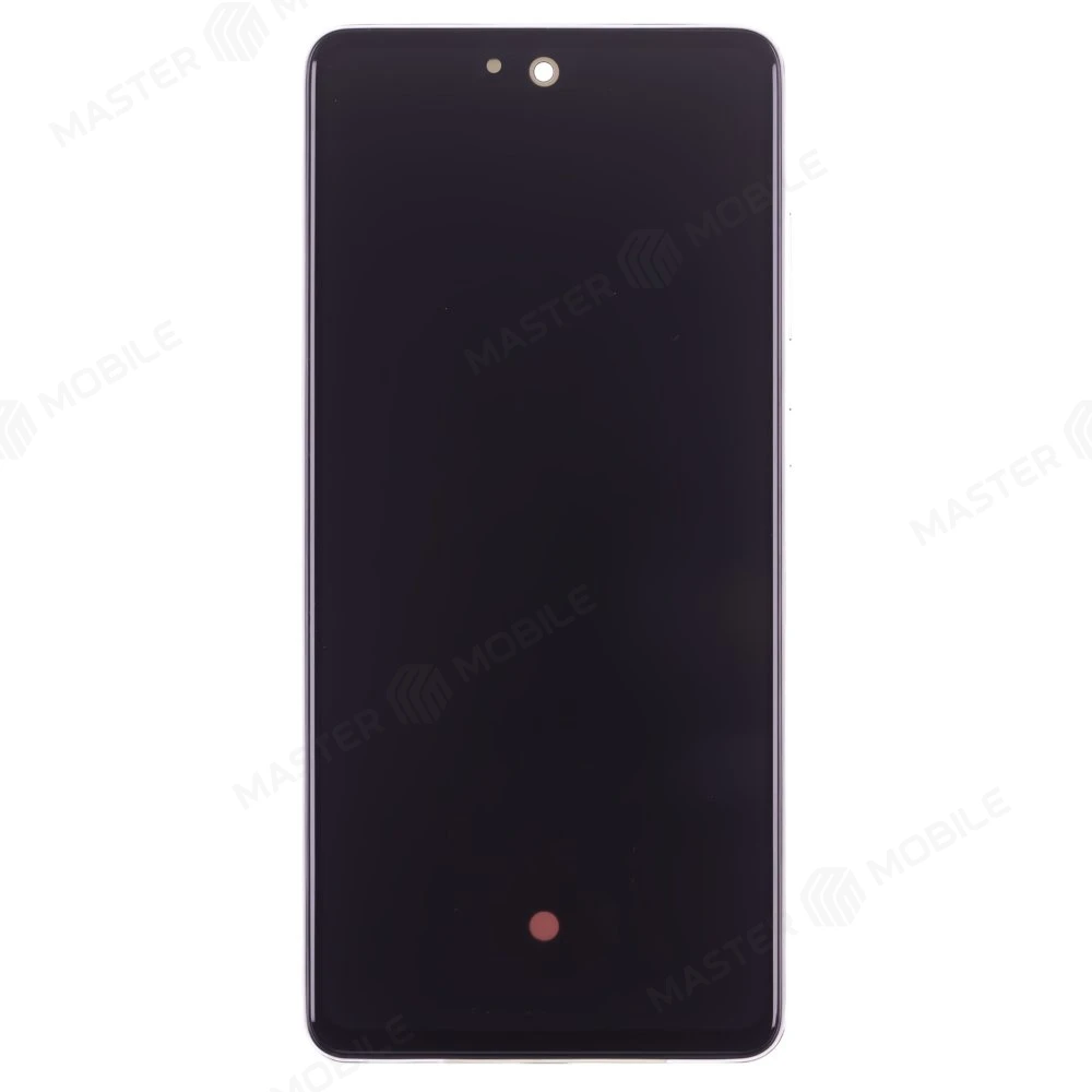 Дисплей для Samsung A725 Galaxy A72 + тачскрин (серебристый) (в рамке) (ORIG100) (SP) фото №1