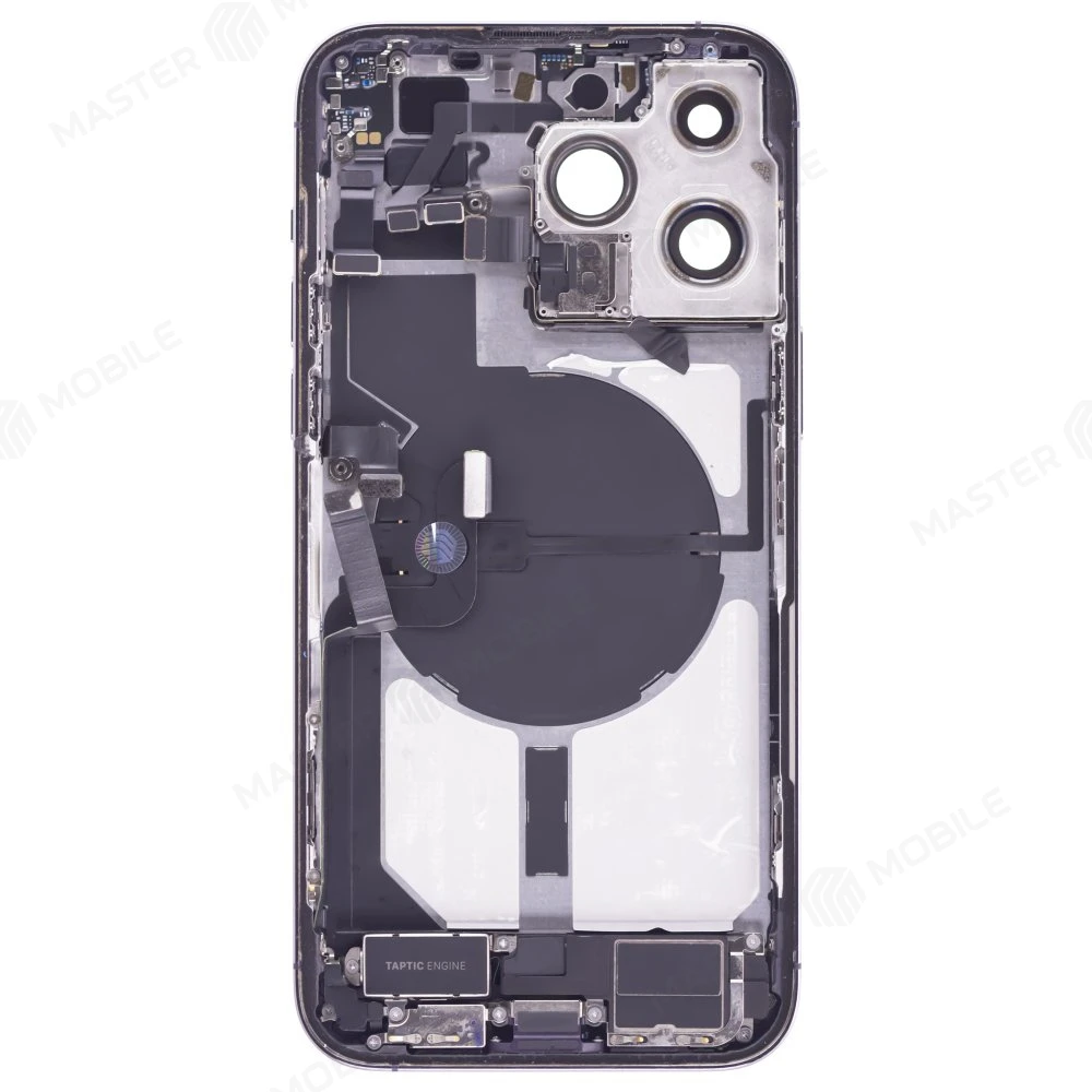 Корпус для Apple iPhone 14 Pro Max (фиолетовый) (в сборе) (с разбора) (ORIG100) (возможен дефект ЛКП) фото №2