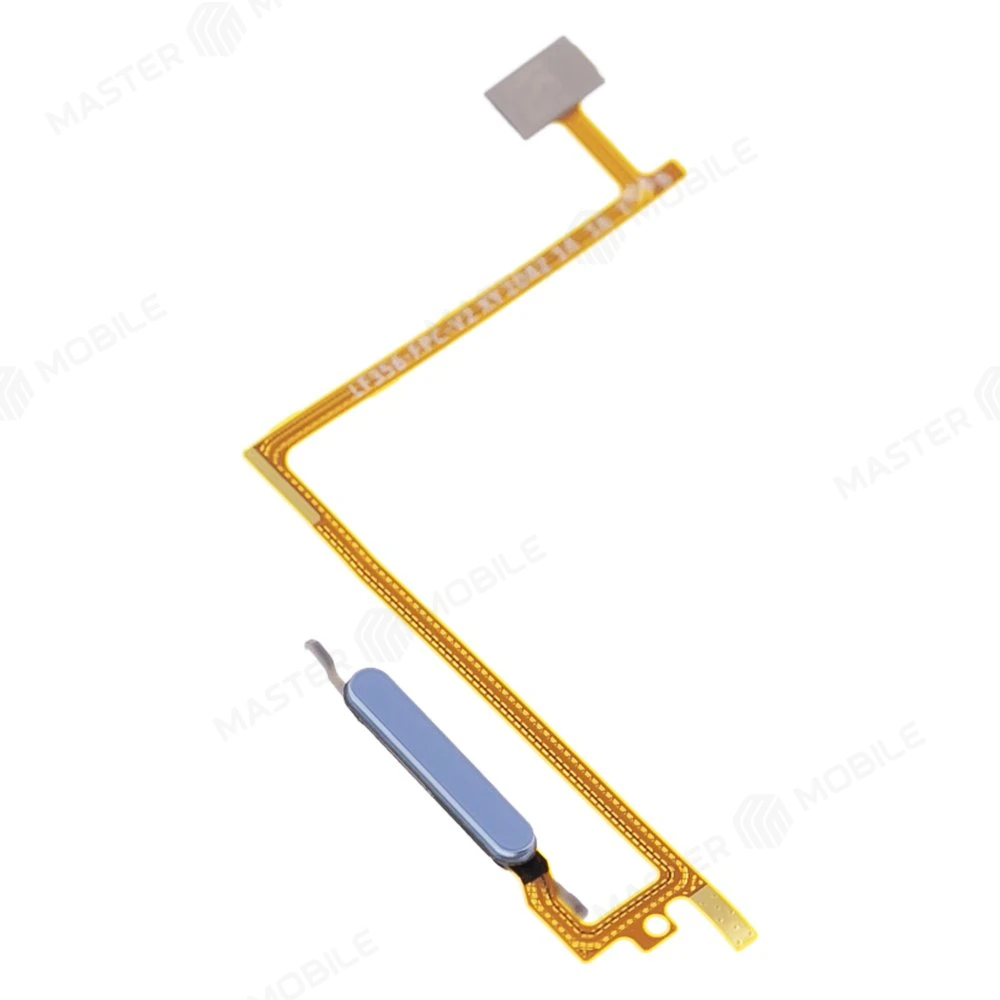 Шлейф для Vivo Y31 (V2036) с комп. + сканер отпечатка пальца (голубой)  фото №3