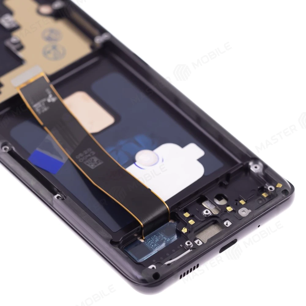 Дисплей для Samsung G988 Galaxy S20 Ultra + тачскрин (черный) (в рамке) (OLED) (Full Size) фото №4