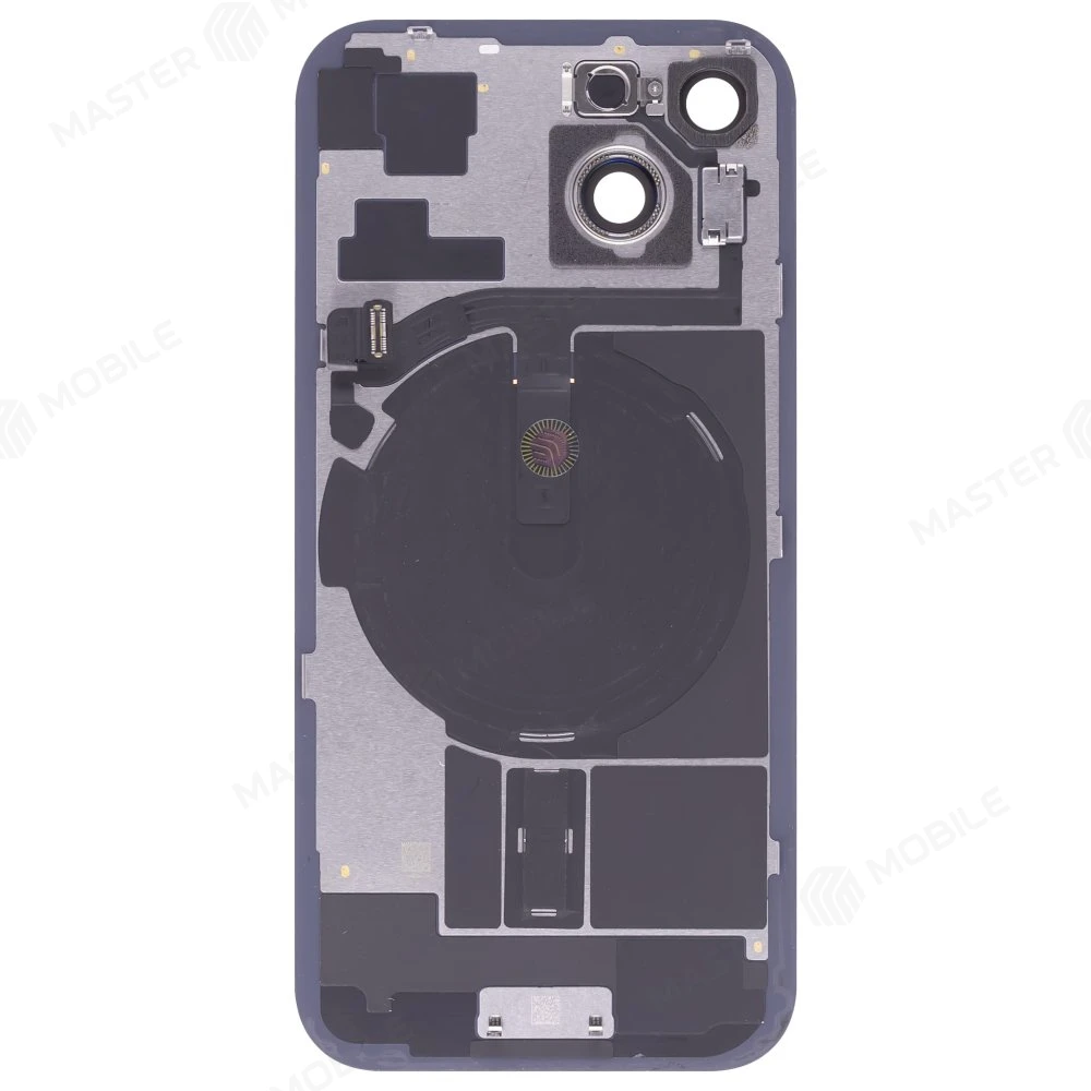 Задняя крышка для Apple iPhone 15 (черный) (в сборе) (с разбора) (ORIG100) (возможен дефект ЛКП) фото №2