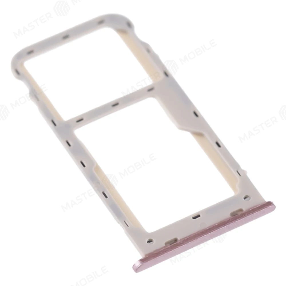 Держатель сим-карты для Huawei Honor 6A (DLI-TL20) (розовый) фото №3