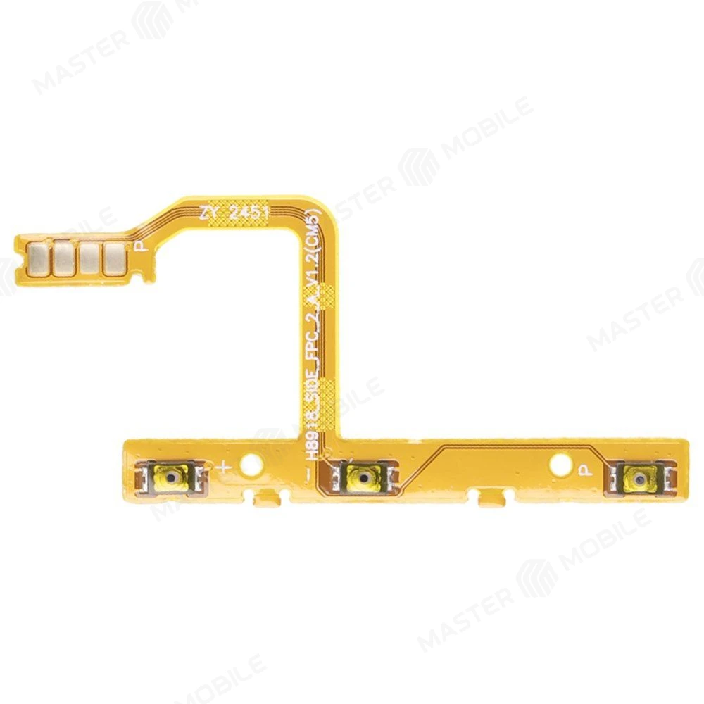 Шлейф для Tecno Camon 40 Pro 4G (CM6) с комп. (на кнопку включения и кнопки громкости) фото №1