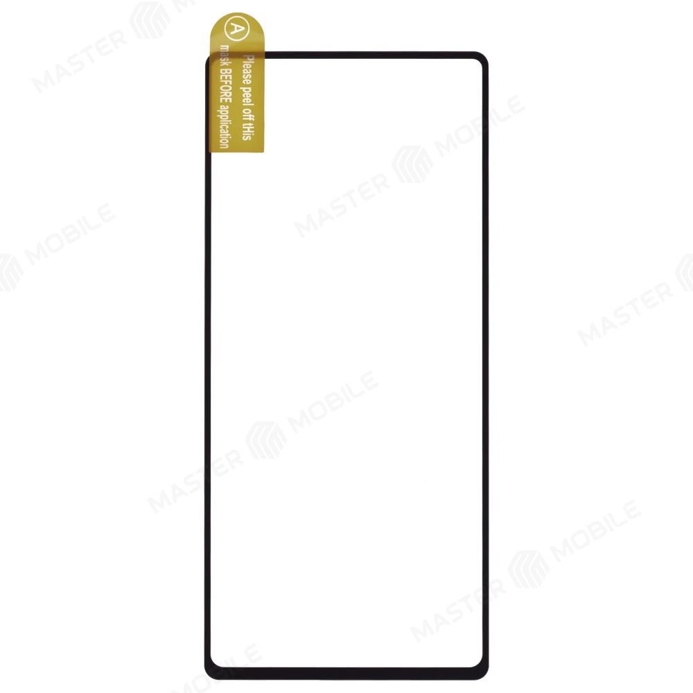 Защитное стекло OG Glass для Google Pixel 6A (GX7AS/GB62Z/G1AZG/GB17L) (черный) 