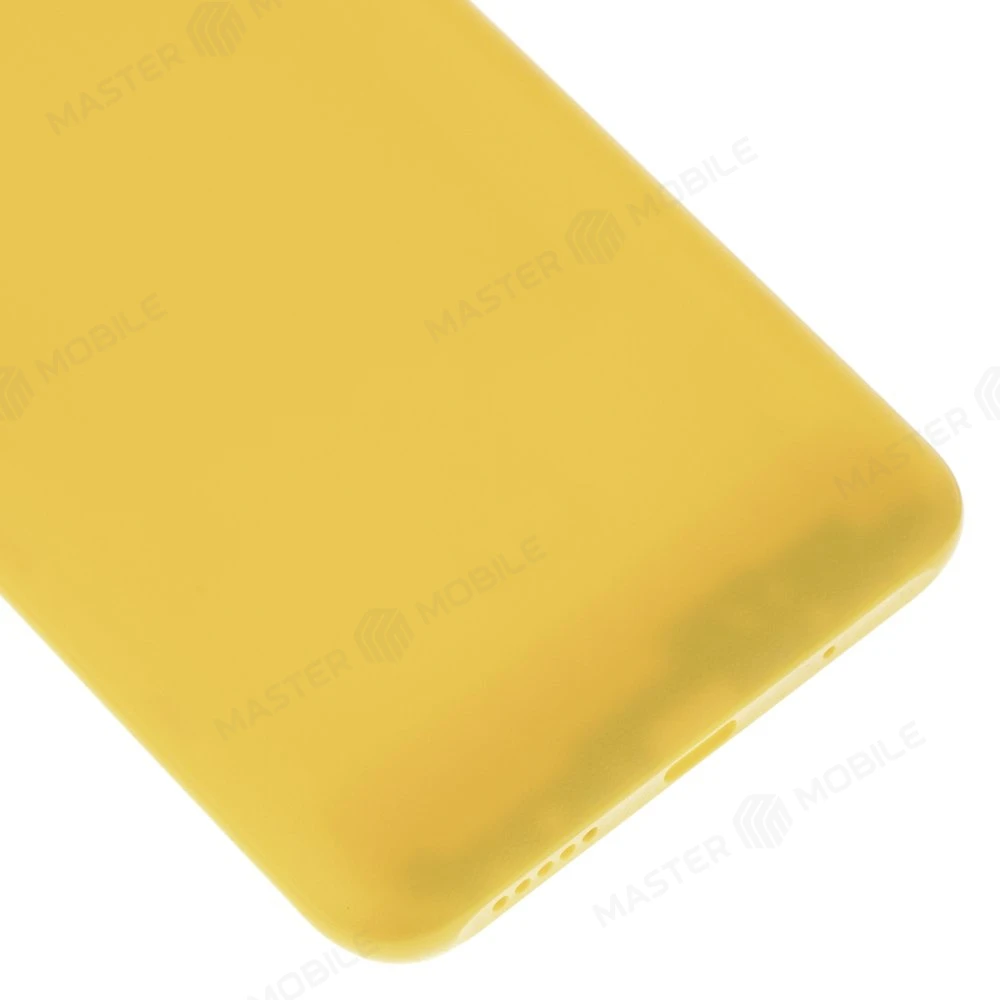 Задняя крышка для Xiaomi Poco C40 (220333QPG) (желтый) фото №4