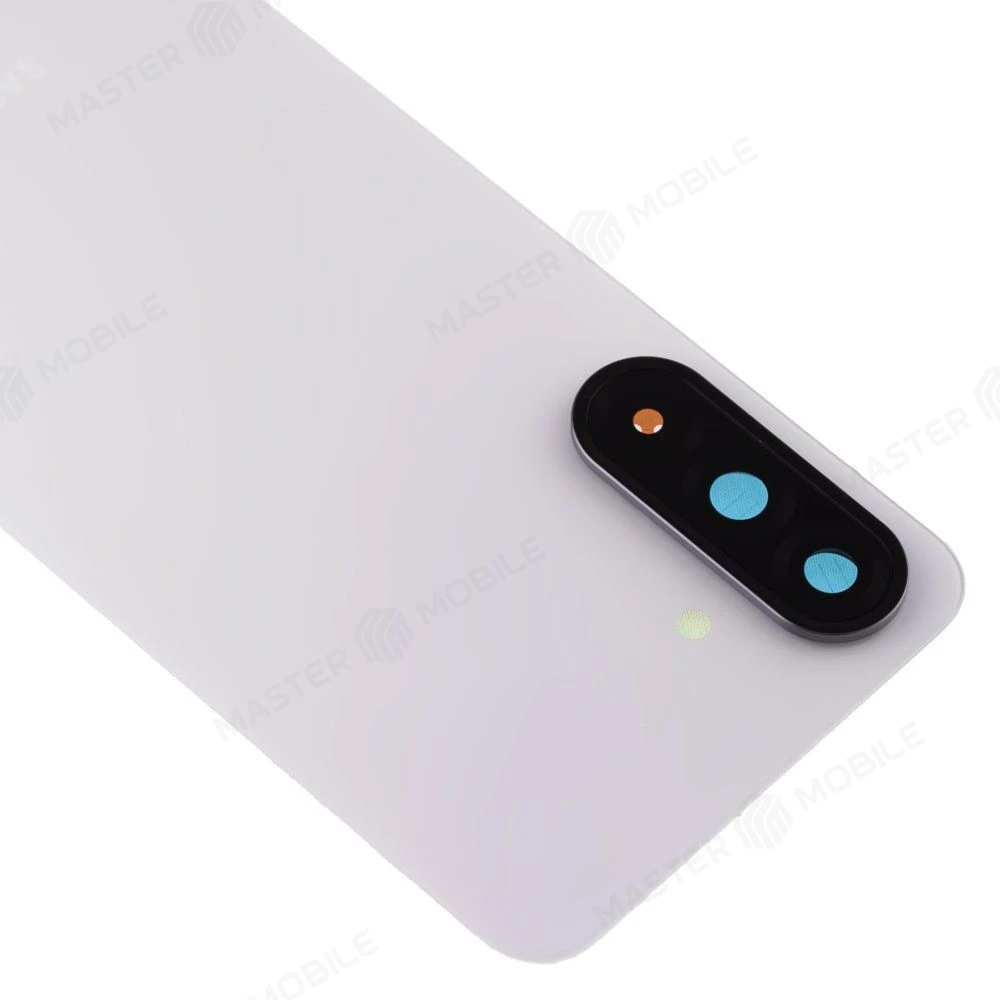 Задняя крышка для Samsung A366 Galaxy A36 (белый) (в сборе со стеклом камеры) (ORIG100) фото №3