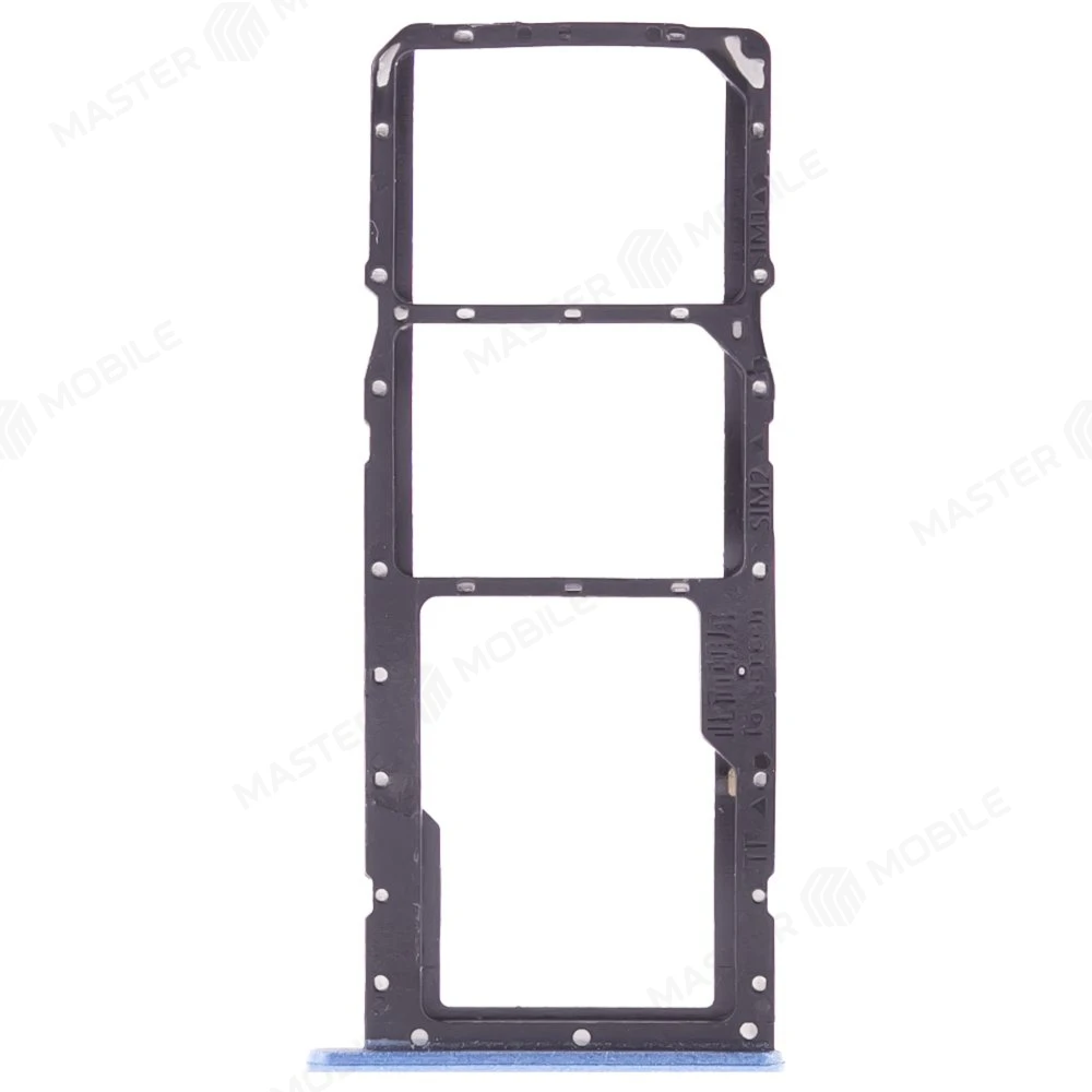 Держатель сим-карты для Realme C11 2021 (RMX3231) (синий) фото №1