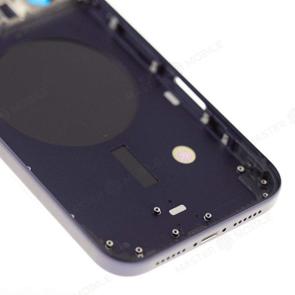 Корпус для Apple iPhone 14 Pro Max в дизайне Apple iPhone 17 Pro Max (синий) (Premium)  фото №4