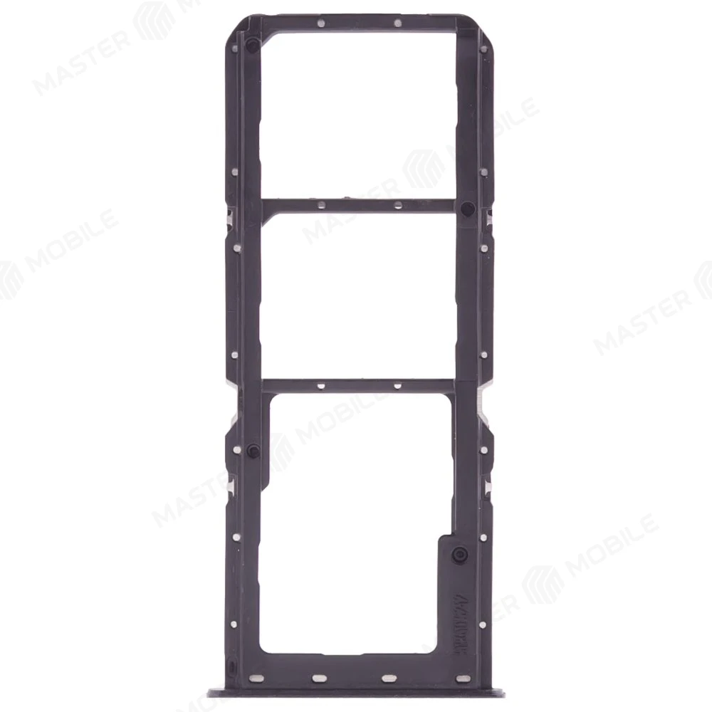 Держатель сим-карты для Realme C21Y (RMX3261/RMX3263) (черный) фото №2