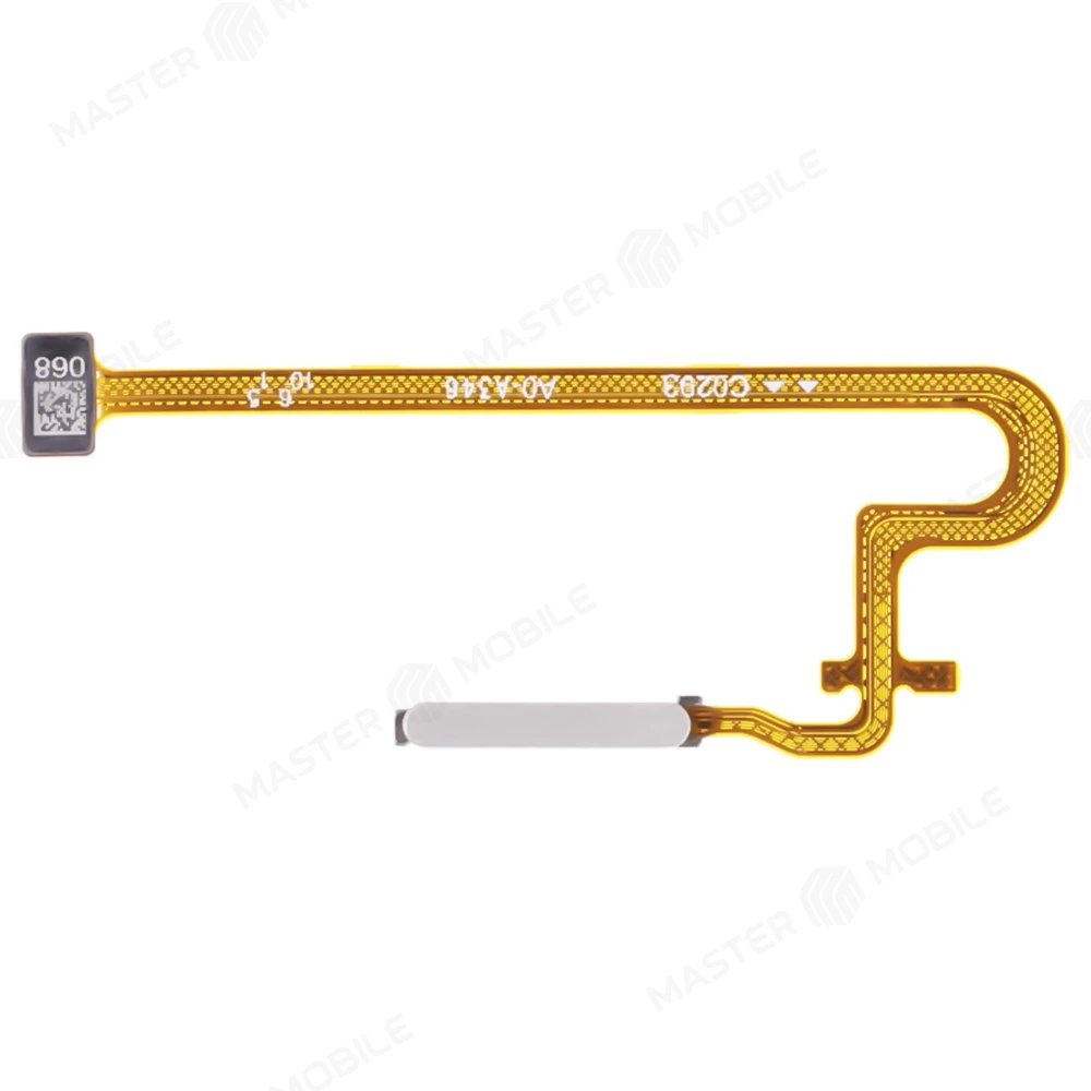 Шлейф для Realme C55 (RMX3710) с комп. + сканер отпечатка пальца (золотистый)  фото №1