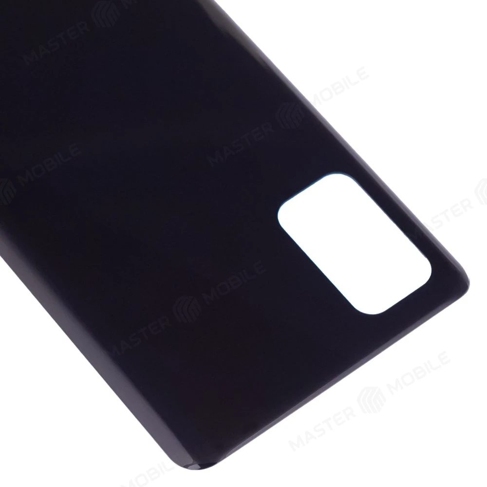 Задняя крышка для Samsung A415 Galaxy A41 (черный) фото №3