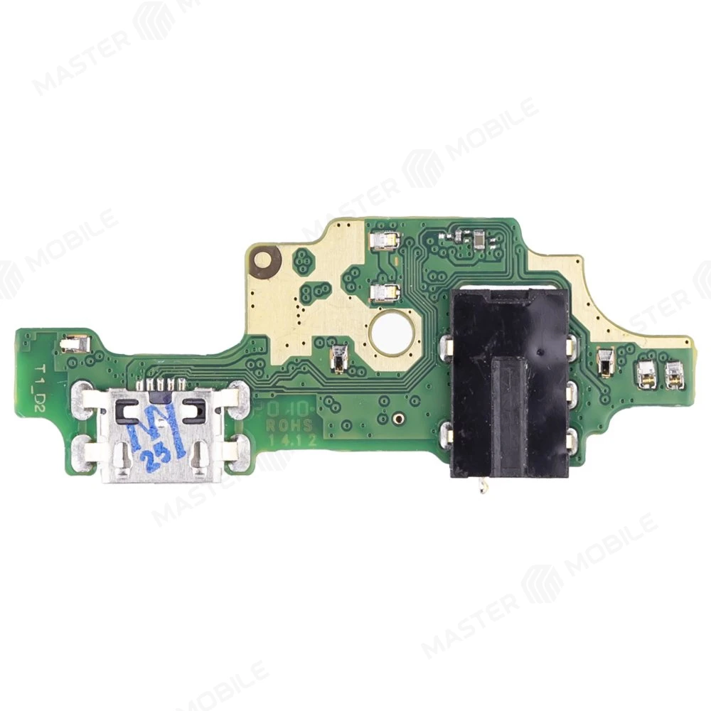Нижняя плата для Tecno Camon 15 Air (CD6) / Camon 15 (CD7) / Spark 5 с комп. + разъем зарядки + микрофон (ORIG100)  фото №2