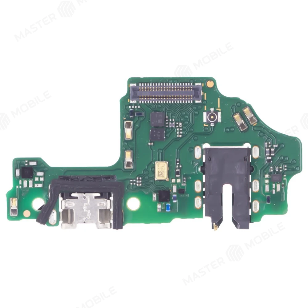Нижняя плата для Huawei Honor 8X/8X Premium (JSN-L21) / Honor 9X Lite с комп. + разъем зарядки + разъем гарнитуры + микрофон (ORIG100) фото №1