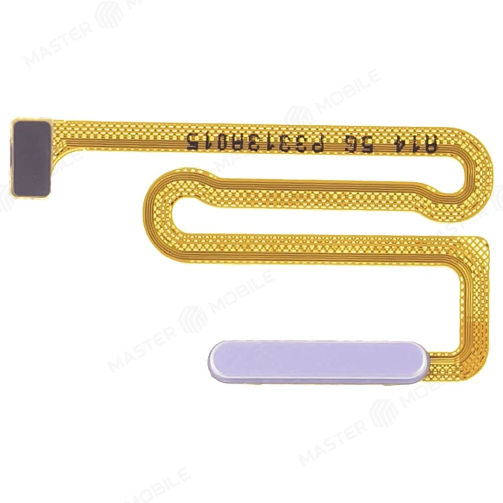 Шлейф для Samsung A146P Galaxy A14 5G с комп. + сканер отпечатка пальца (серебристый) фото №1