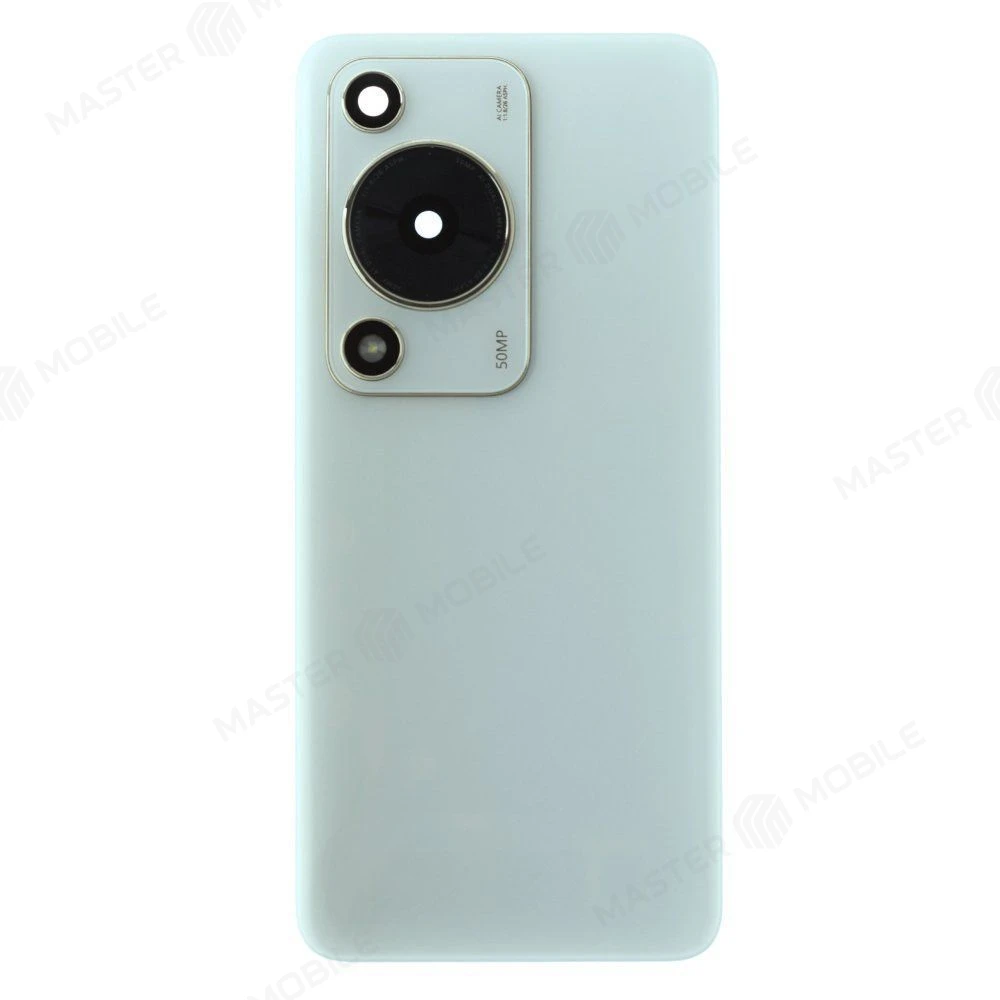 Задняя крышка для Huawei Nova Y63 (GFY-LX1) / Nova Y72S (GFY-LX1) (серебристый) (в сборе со стеклом камеры) фото №1
