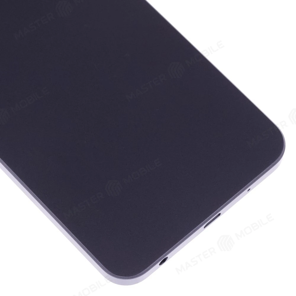 Задняя крышка для Vivo Y02 (V2217) (серый) (в сборе со стеклом камеры) фото №4