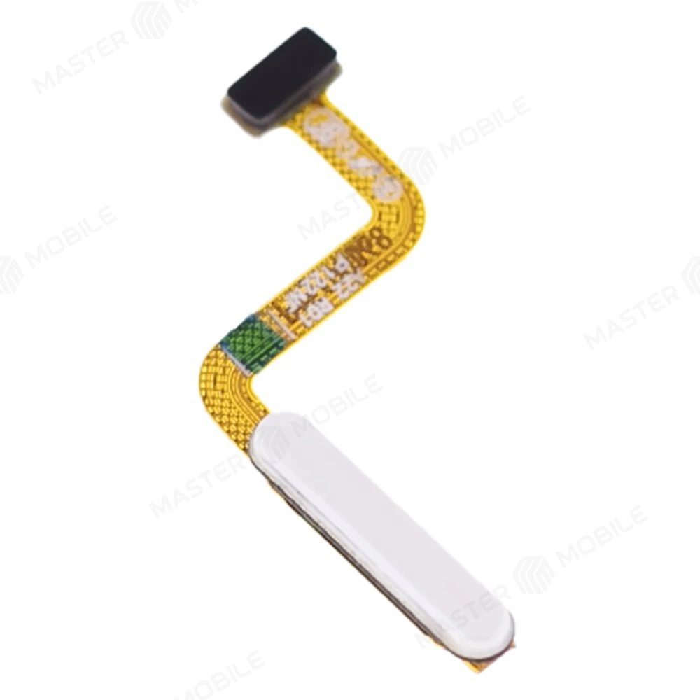 Шлейф для Samsung A225 Galaxy A22 с комп. + сканер отпечатка пальца (кнопка включения) (белый)  фото №3