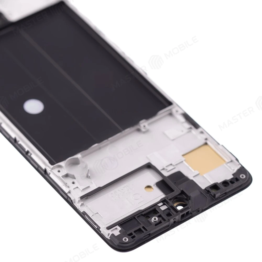 Дисплей для Samsung A515 Galaxy A51 + тачскрин (черный) (в рамке) (OLED) (Small Size) фото №3