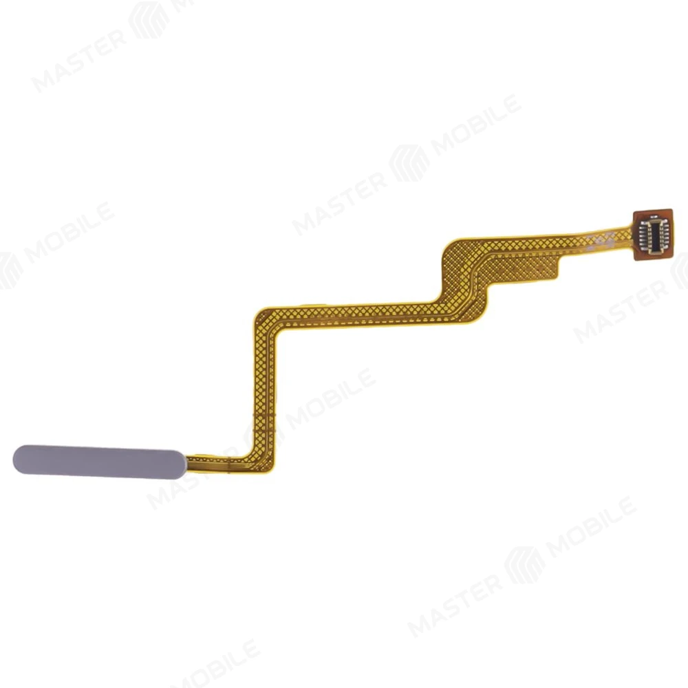 Шлейф для Xiaomi 11T (21081111RG) / 11T Pro (2107113SG) с комп. + сканер отпечатка пальца (кнопка включения) (серебристый) фото №1