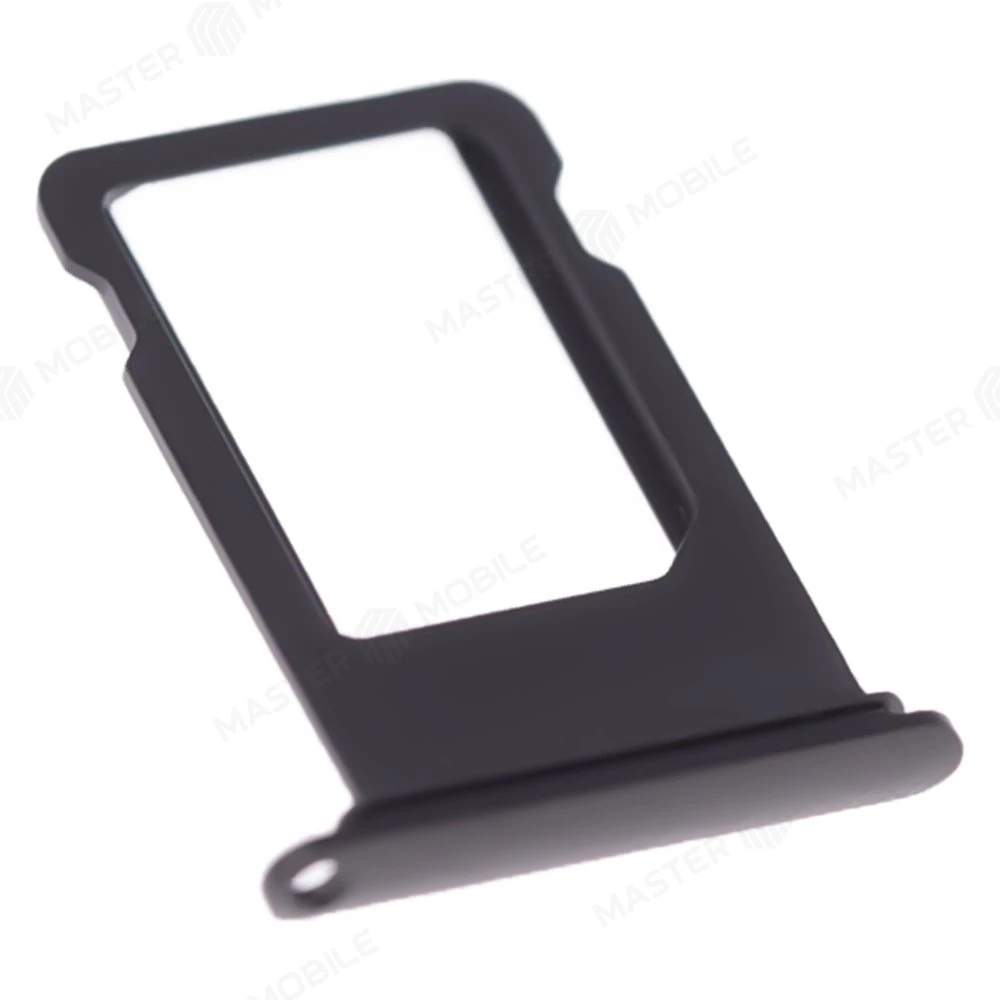 Держатель сим-карты для Apple iPhone 7 Plus (черный глянец) фото №3