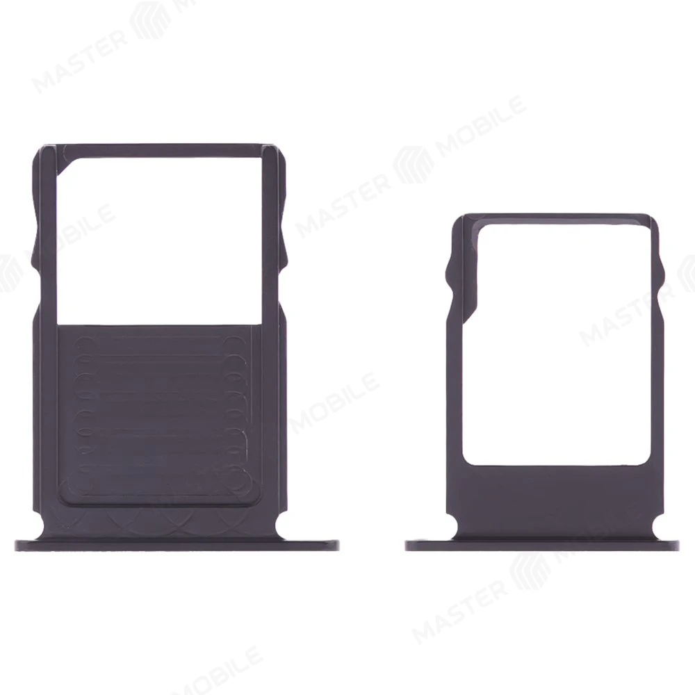 Держатель сим-карты для Nokia 3 (TA-1032) (черный) фото №2