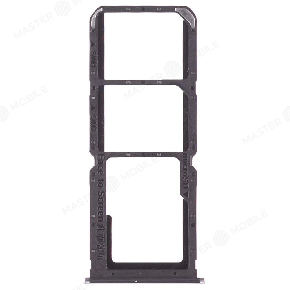 Держатель сим-карты для OPPO A54 4G (CPH2239) (серебристый) фото №1