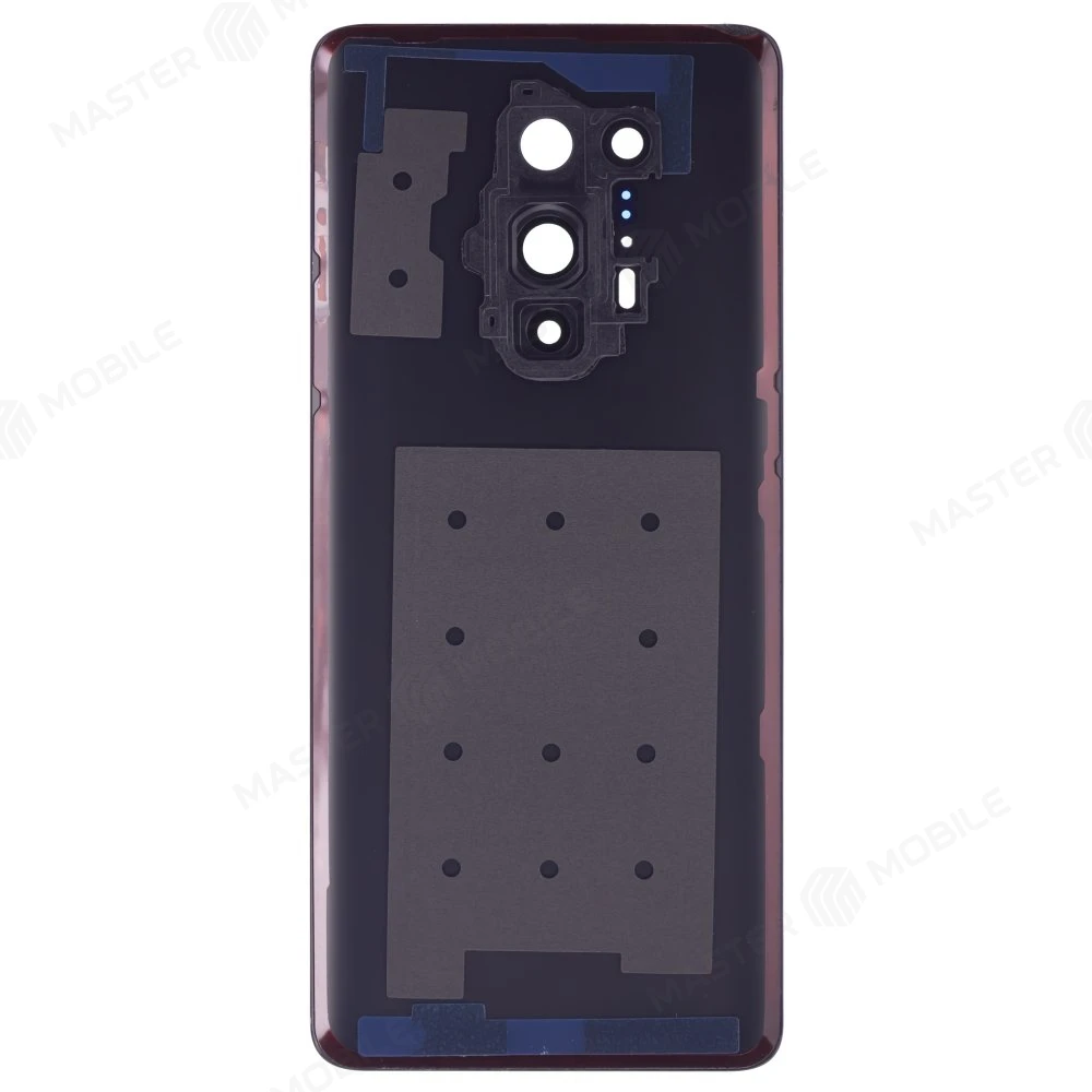 Задняя крышка для OnePlus 8 Pro (черный) (в сборе со стеклом камеры) фото №2