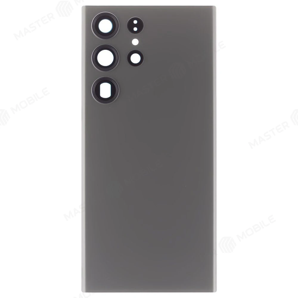 Задняя крышка для Samsung S918 Galaxy S23 Ultra (зеленый) (в сборе со стеклом камеры) (ORIG100)  фото №1